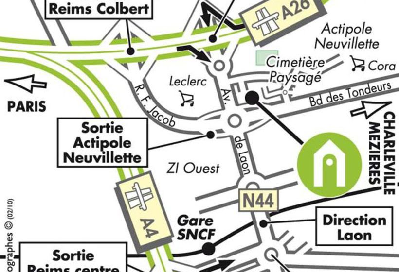 Inter-Hotel Reims La Neuvillette  | Reims | Marne | France 11