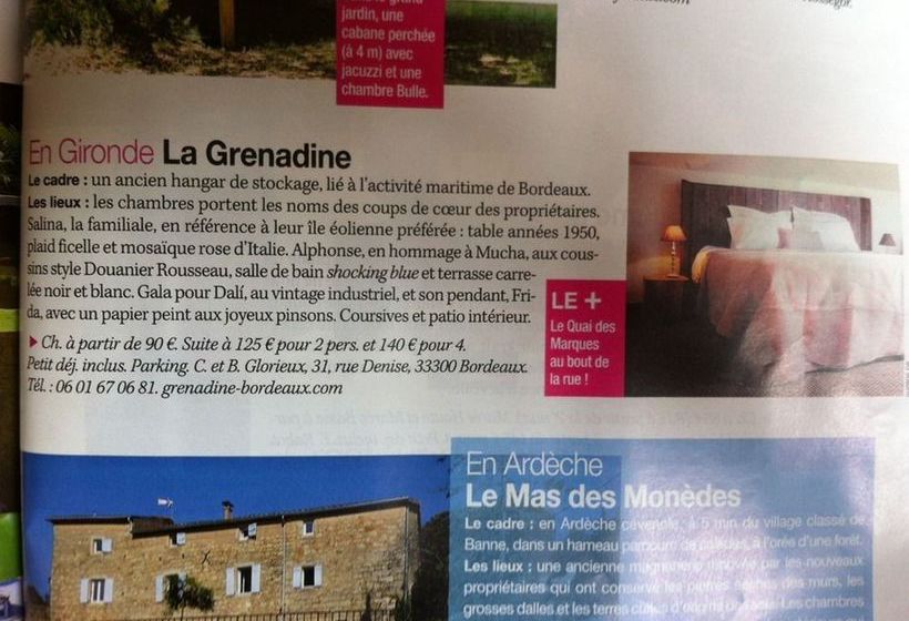 Pension La Grenadine  | Bordeaux | Gironde | France 6