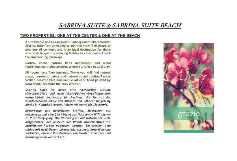 Bed and Breakfast Sabrina Suite  | Milazzo | Messina | Italia 8
