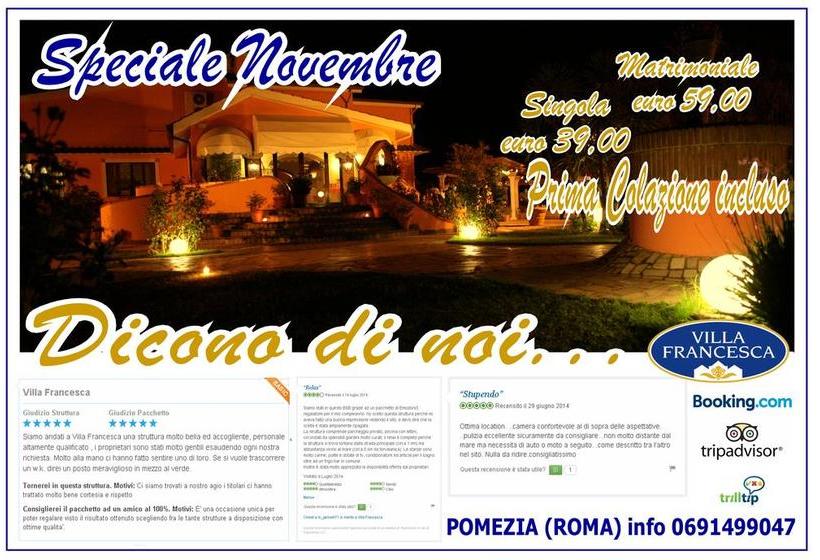Bed and Breakfast Villa Francesca  | Pomezia | Roma | Italia 11