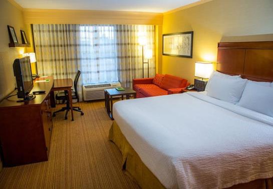 Hotel Courtyard By Marriott Springfield Downtown Springfield Ohio