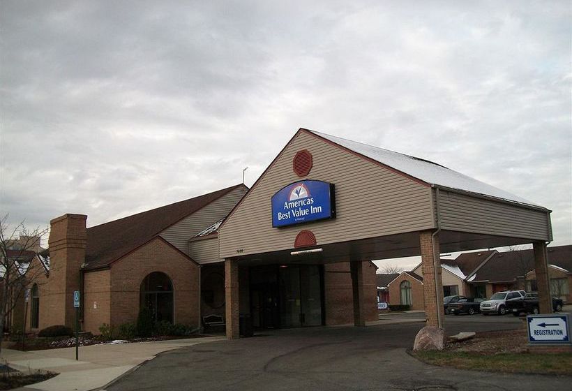 Hotel Americas Best Value Inn Romulus Detroit Airport Michigan