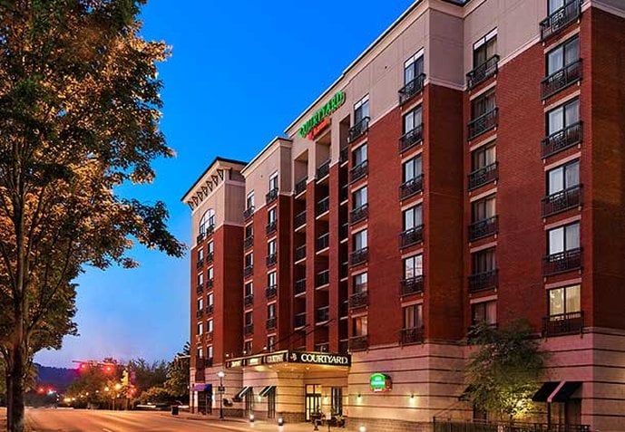 Hotel Courtyard by Marriott Chattanooga Downtown Tennessee