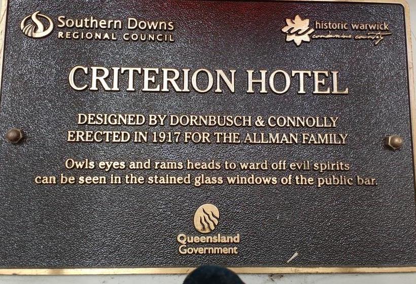 Criterion Hotel Warwick | Warwick | Queensland | Australia 6