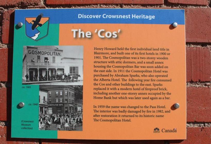 Hotel Cosmopolitan | Blairmore | Alberta | Canada 3