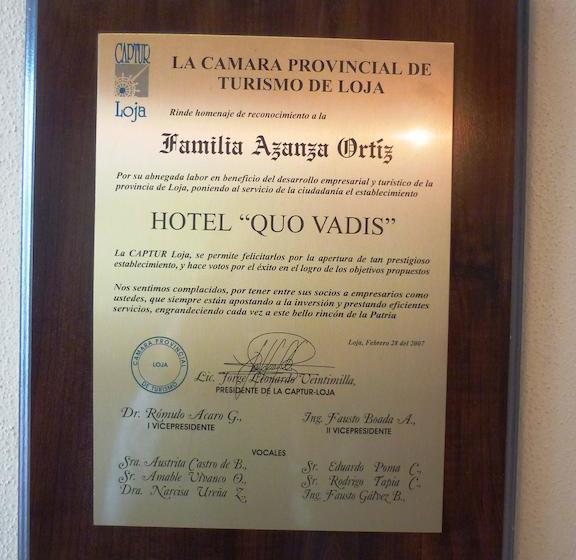 Hotel Quo Vadis | Loja | Loja | Ecuador 10