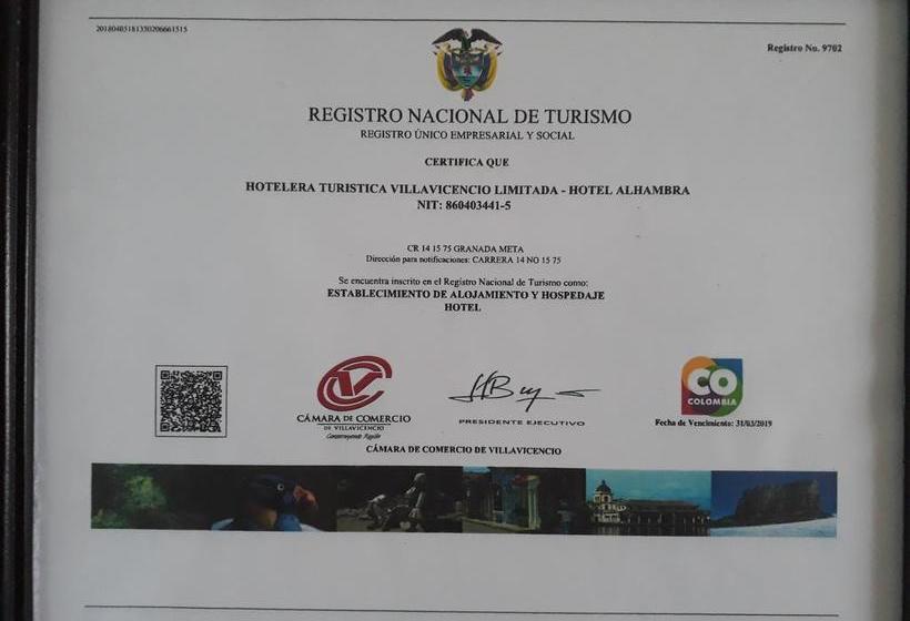 Hotel Alhambra | Granada | Meta | Colombia 1