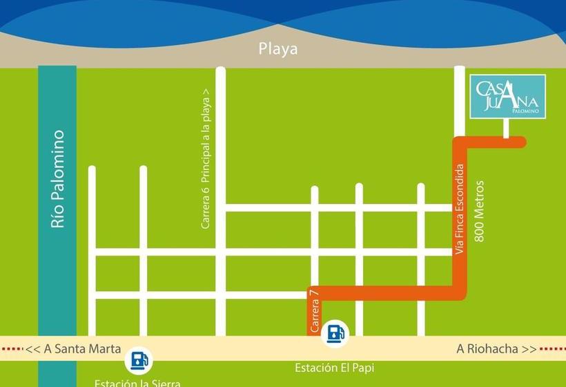 Bed and Breakfast Casa Juana Palomino | Palomino | La Guajira | Colombia 17