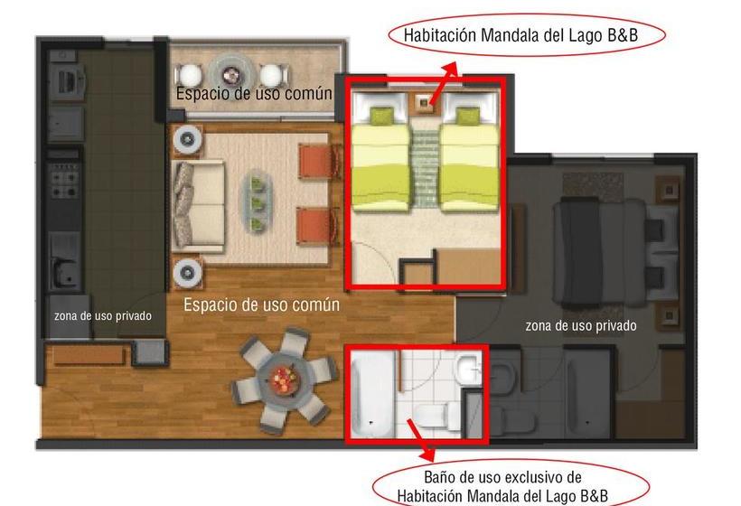 Habitación Mandala Del Lago B&b | Puerto Varas | Los Lagos | Chile 7