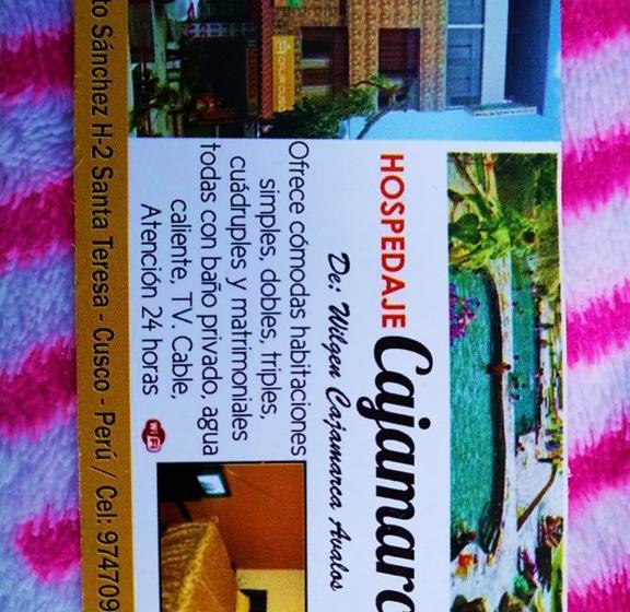 Hotel Hospedaje Cajamarca | Santa Teresa | La Convención | Perú 2