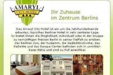 Hotel Amaryl City Am Kurfürstendamm 17