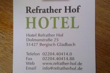 Hotel Refrather Hof 9