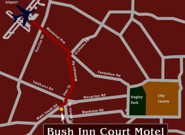 Asure Bush Inn Court Motel Christchurch South Island