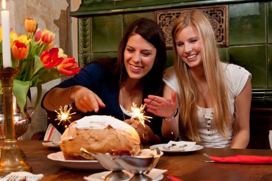 Pension Zum Blauen Krebs Gasthof-restaurant Dicker Mann 1