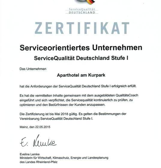 Aparthotel Am Kurpark 9