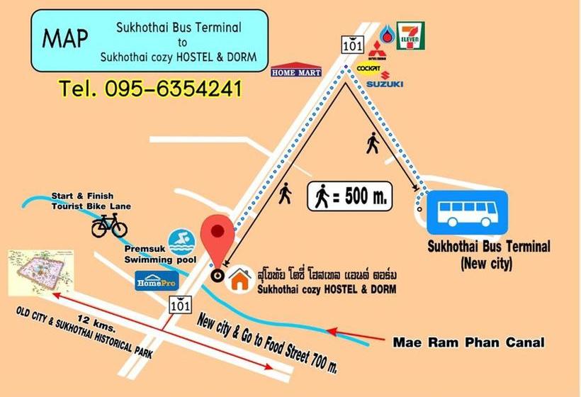 Sukhothai Cozy Hostel And Dorm 5