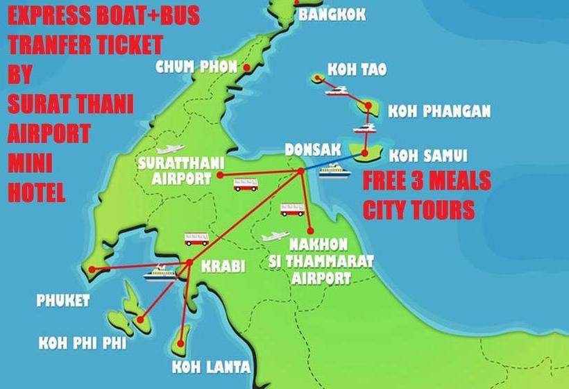 Bed and Breakfast Suratthani Airport Mini 10