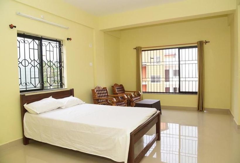 Pensión Nirvaah Room Siolim Kitchenete